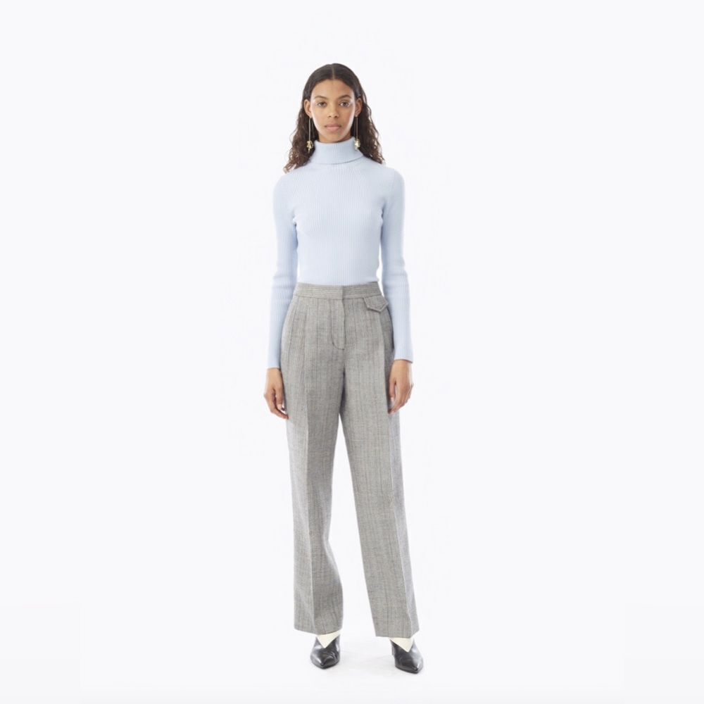 3.1 Phillip Lim Gray Trousers Modern Comfort Sz 8‎